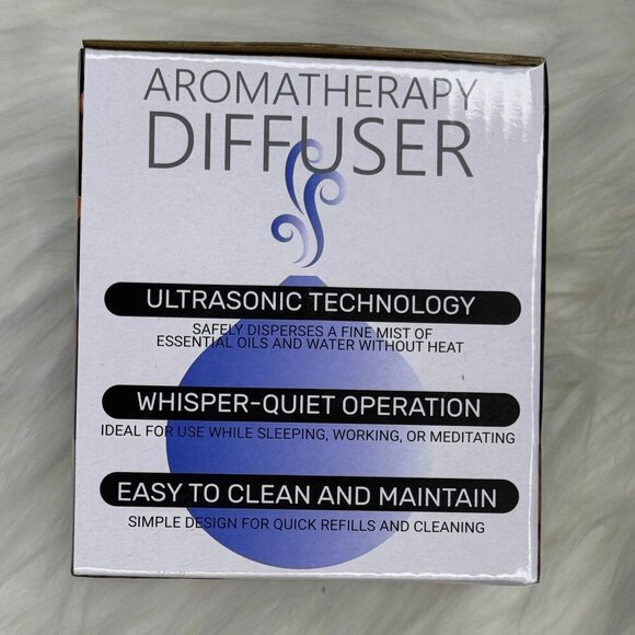 Color Changing Round Bowl Vase Aromatherapy Diffuser - Picture 2 of 6